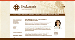 Desktop Screenshot of ihoakatemia.fi